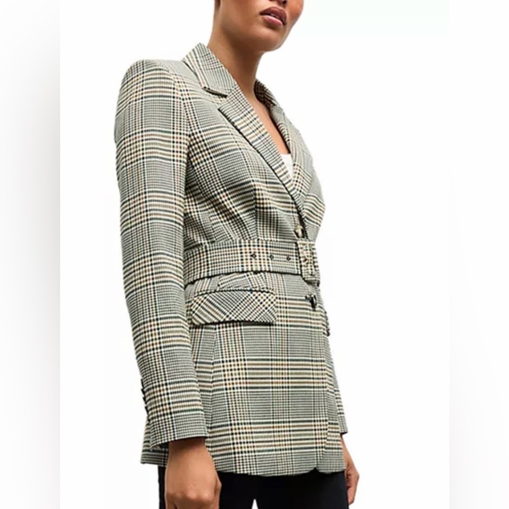 Veronica Beard Check Ryanne Dickey Jacket - Picture 3 of 8